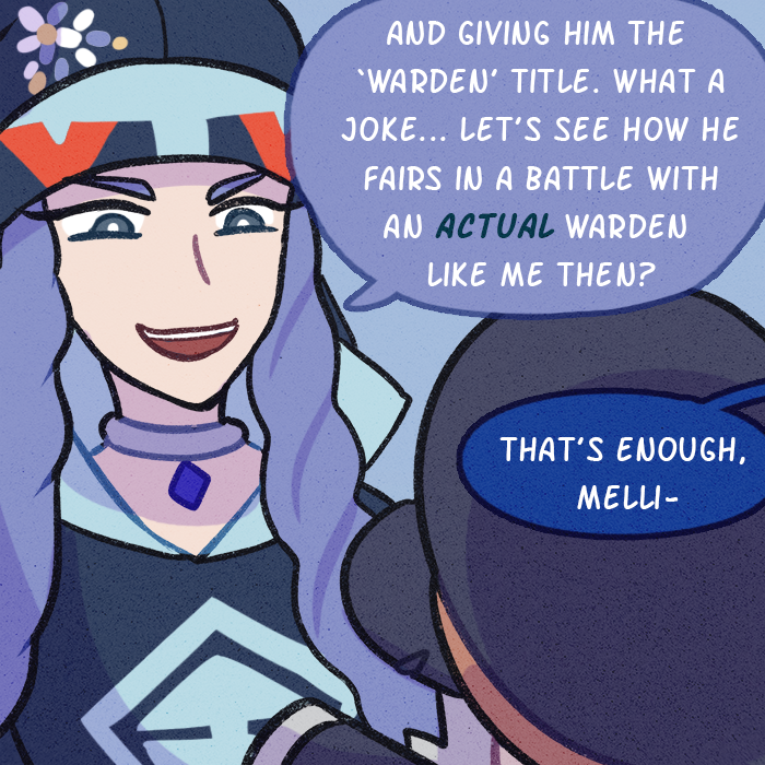 cinamoncune's tweet photo. Ingo's first meeting with Warden Melli #PokemonLegendsArceus 

Part (1/3)⬇️ https://t.co/hpmu6cJkZd