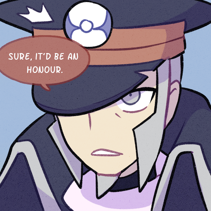 cinamoncune's tweet photo. Ingo's first meeting with Warden Melli #PokemonLegendsArceus 

Part (1/3)⬇️ https://t.co/hpmu6cJkZd