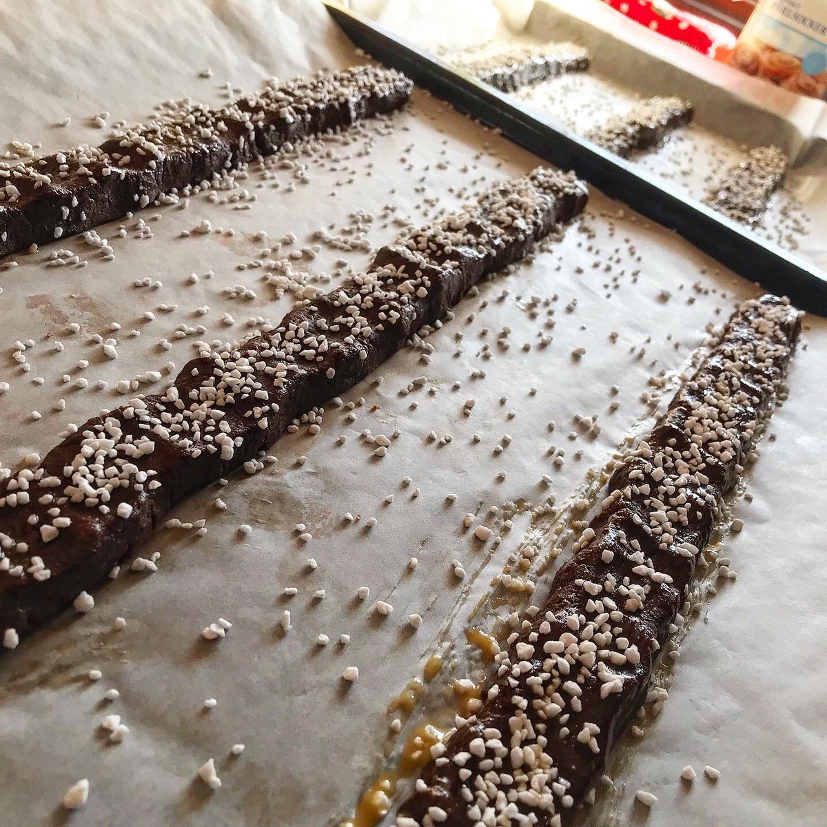 SweMetalChef's tweet image. Time to bribe the neighbours for tonight’s playoffs screamings! \m/ #chocolate #cookies #playoffs #baking #hockey #screaming #neighbours #bribe #happiness