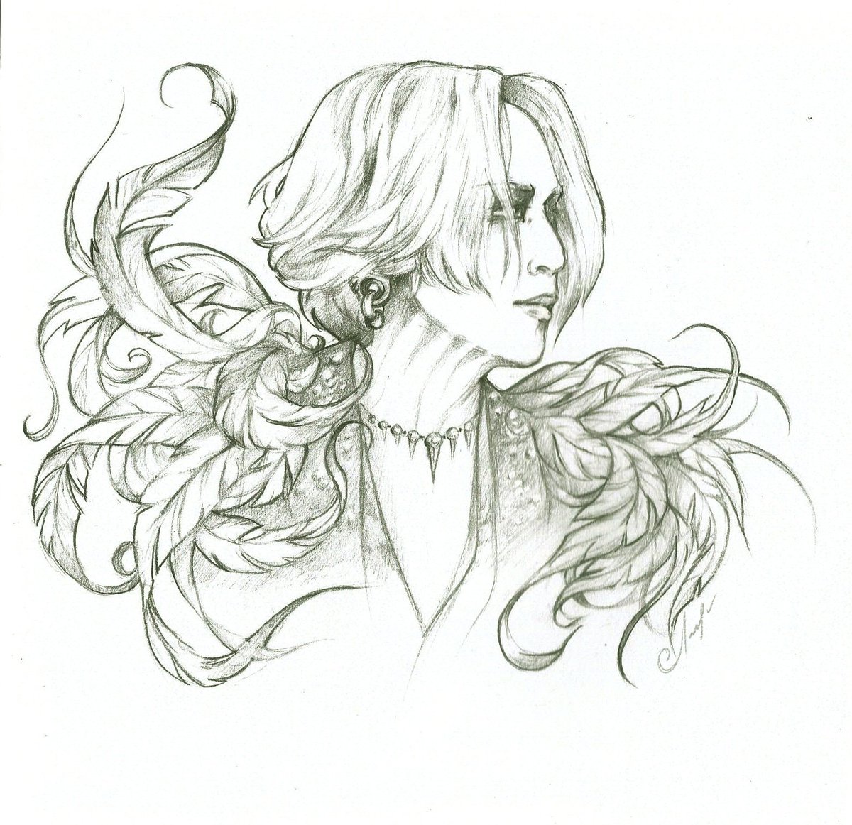 Syrovaia_TG's tweet photo. This is my old art but i love it very much.  Maybe I'll make it digital 🤔
#theGazettE https://t.co/JI7u7lRe9L