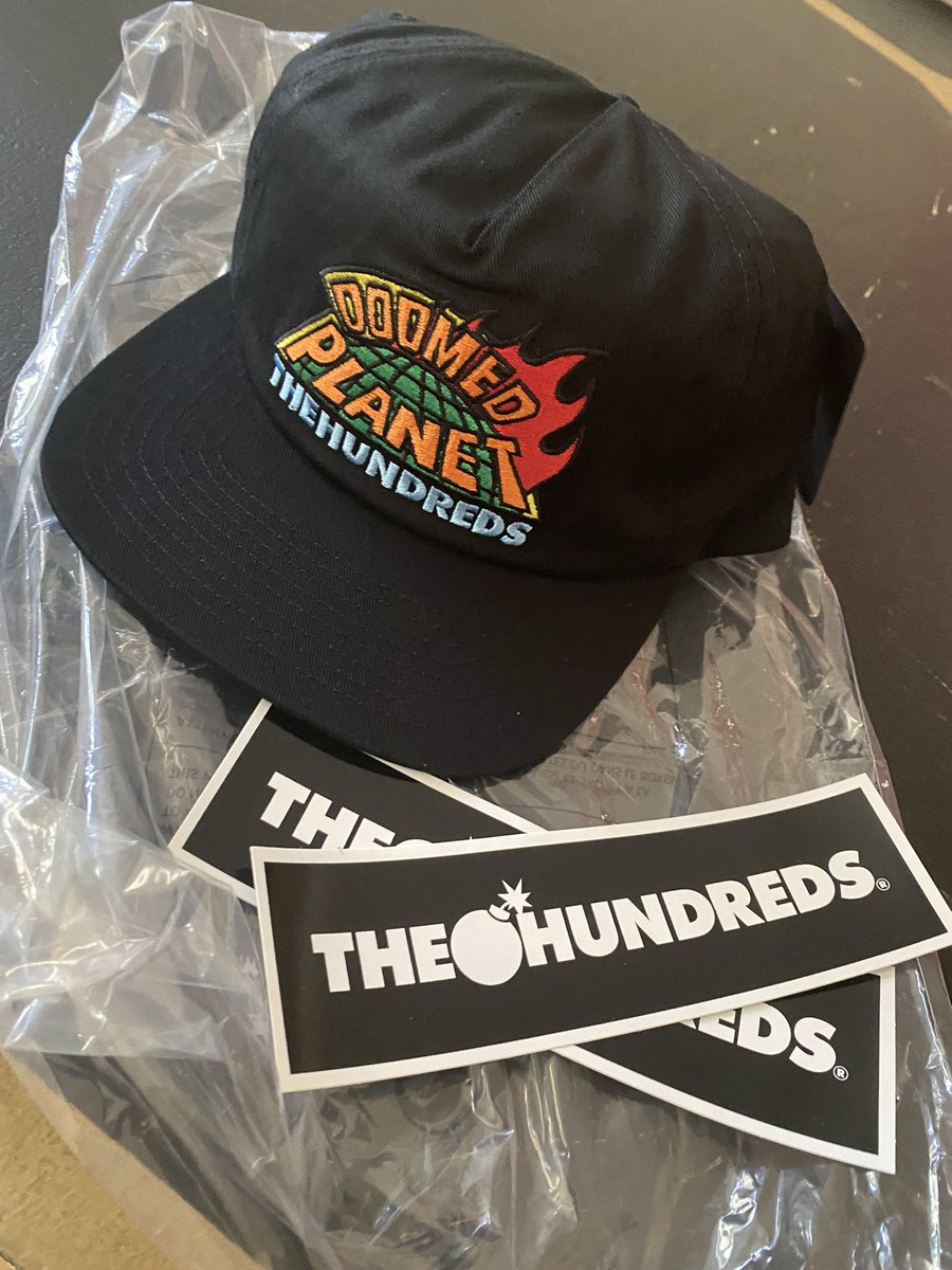 NFTJIT's tweet photo. @thehundreds PACKAGE DROP!! fresh hat love the spring collection https://t.co/m1QY6WDQ6b