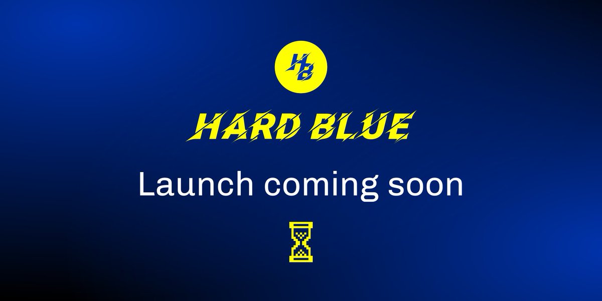 🚨🚨🚨 We are very close to the #launch of #HardBlue #token, stay tuned for our announcements on Twitter.

We have a pleasant surprise for our most loyal fans that only they will be able to discover.

#CardanoCommunity #newtoken