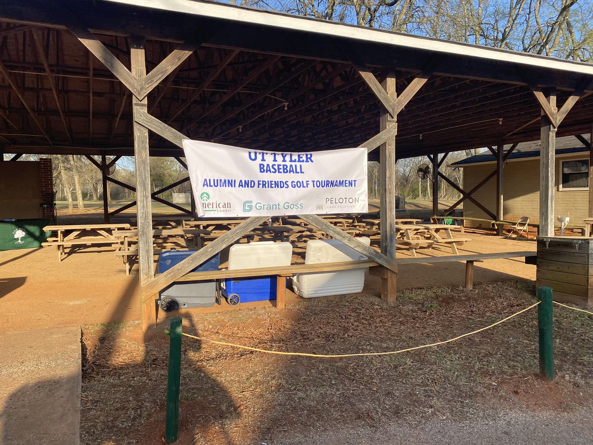 What a start to alumni day! Thank you to everyone who participated and supported the first annual UT Tyler Baseball Alumni and Friends Golf Tournament this morning. Can’t wait to see everyone back at Irwin at 3pm!