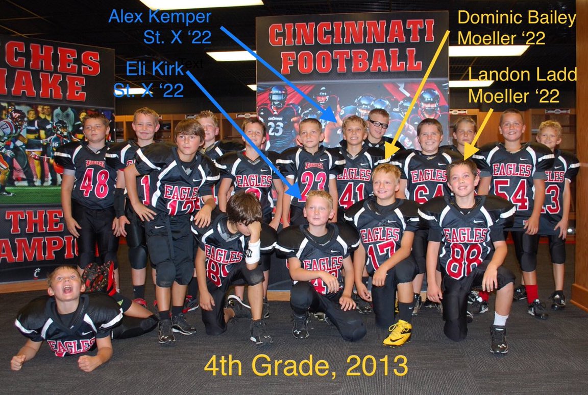 Best friends and former teammates will compete against each other on the lacrosse field today @ 3pm.  Good luck boys!  Let’s go Moe!  <a href="/_AlexKemper/">Alex Kemper</a> <a href="/EliKirk6/">Eli Kirk</a> <a href="/landon_ladd/">Landon Ladd</a> <a href="/dominicbailey21/">Dominic Bailey</a> <a href="/Moeller_Lax/">Archbishop Moeller Lacrosse</a> <a href="/Moeller_Lax/">Archbishop Moeller Lacrosse</a> <a href="/StXstix/">Smith</a>