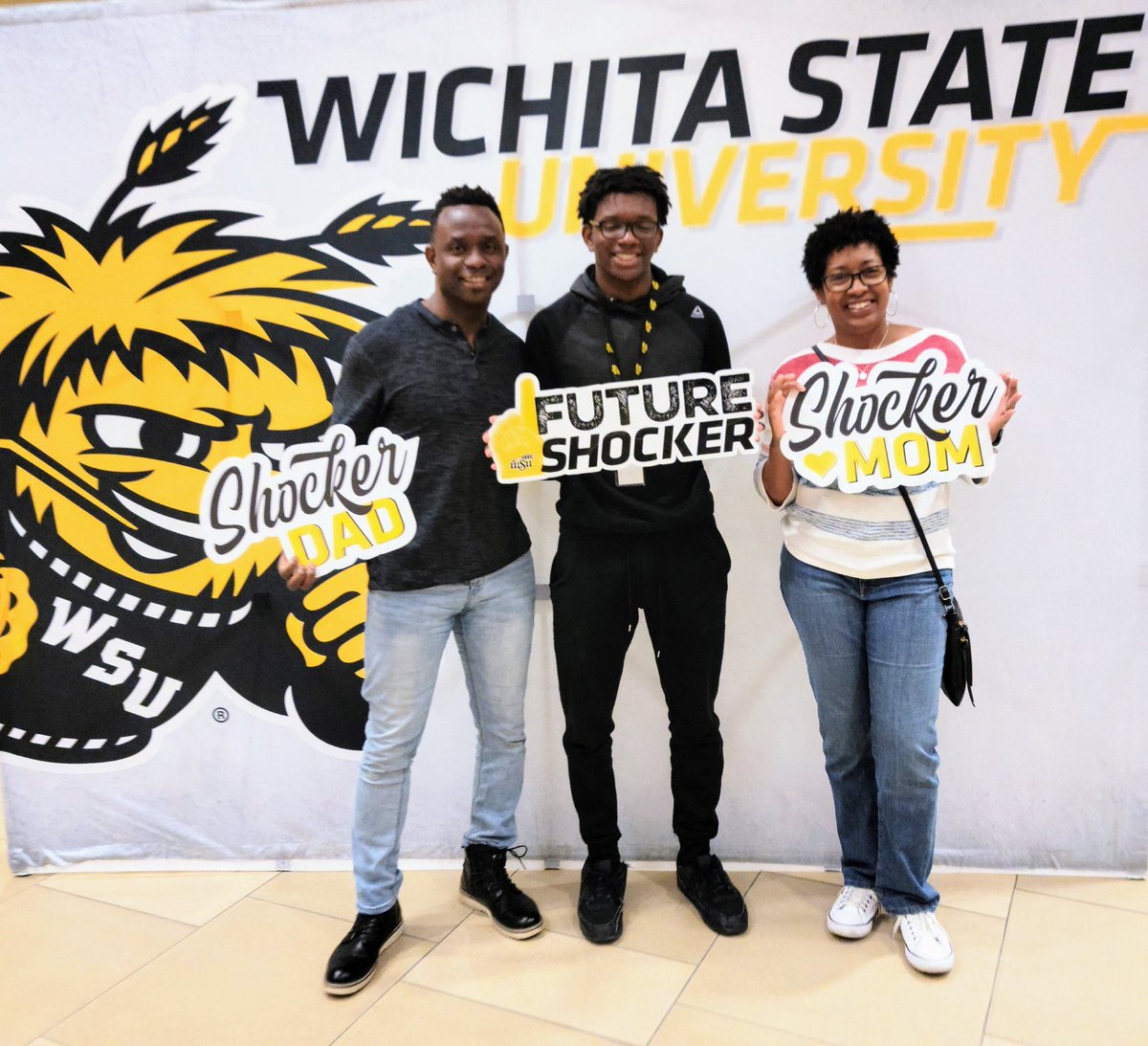 IamJubba's tweet photo. It's Happening, it's Really Happening!!! ๐
At #WSU for W-S-You Day, doing all the things to prep the kiddo for being a first time #collegestudent in the fall.
#WSU #WichitaState #FutureShocker #LawdJeezaz #theygrowup https://t.co/BrAaC6VSXA