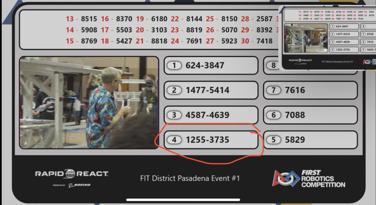 EglsnstRobotics's tweet image. Teams @vortx3735 , @1255blarglefish , team 8150 graciously accepts! And what an alliance they have created. @FIRSTinTexas @KleinISDscience  @justjewelsjoy @KleinISD #FRCAlliances #GraciousProfessionalism