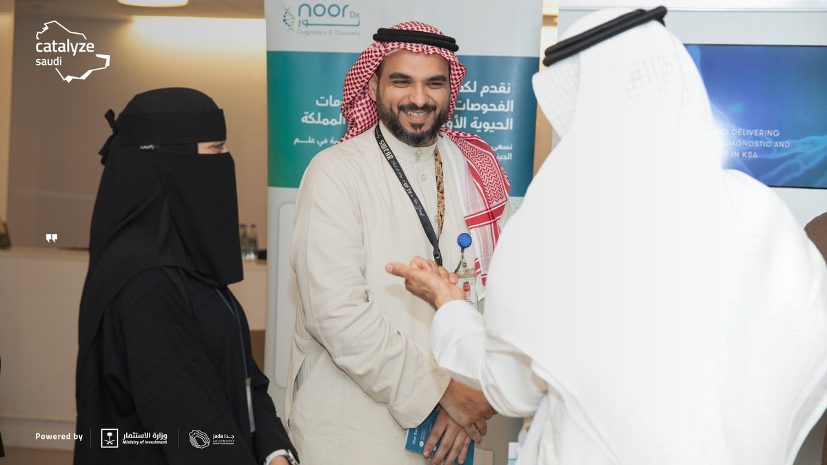 JadaFoF's tweet photo. Today’s #catalyzesaudi event showcased the Kingdom’s innovative startup ecosystem, as global VCPE leaders toured @KAUST_News and explored Saudi’s thriving start-up scene. The innovative startups included @proteinea @pasqalio @Firnas_aero_ @ghirasseco @NoorDXSA https://t.co/4sr1ms7hoI