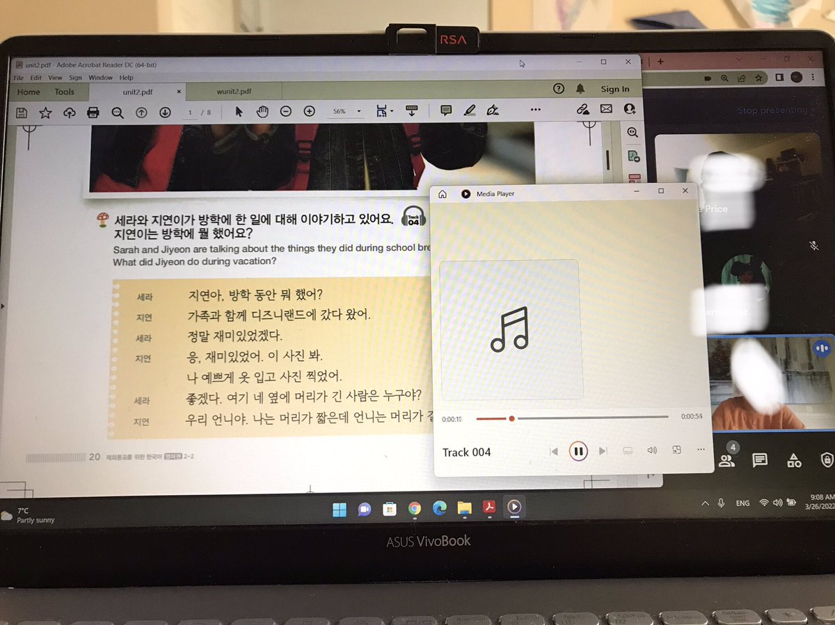 2_korean's tweet photo. 2021-2022 Korean Class

9:00-10:40 Low group 
10:40-10:55 Break time
10:55-12:30 High group
@MarianneKayed @OCSBContEd 
#OCSBILP #Korean #PrayForUkraine  #PleaseStopTheWar https://t.co/BZQaqBRapI