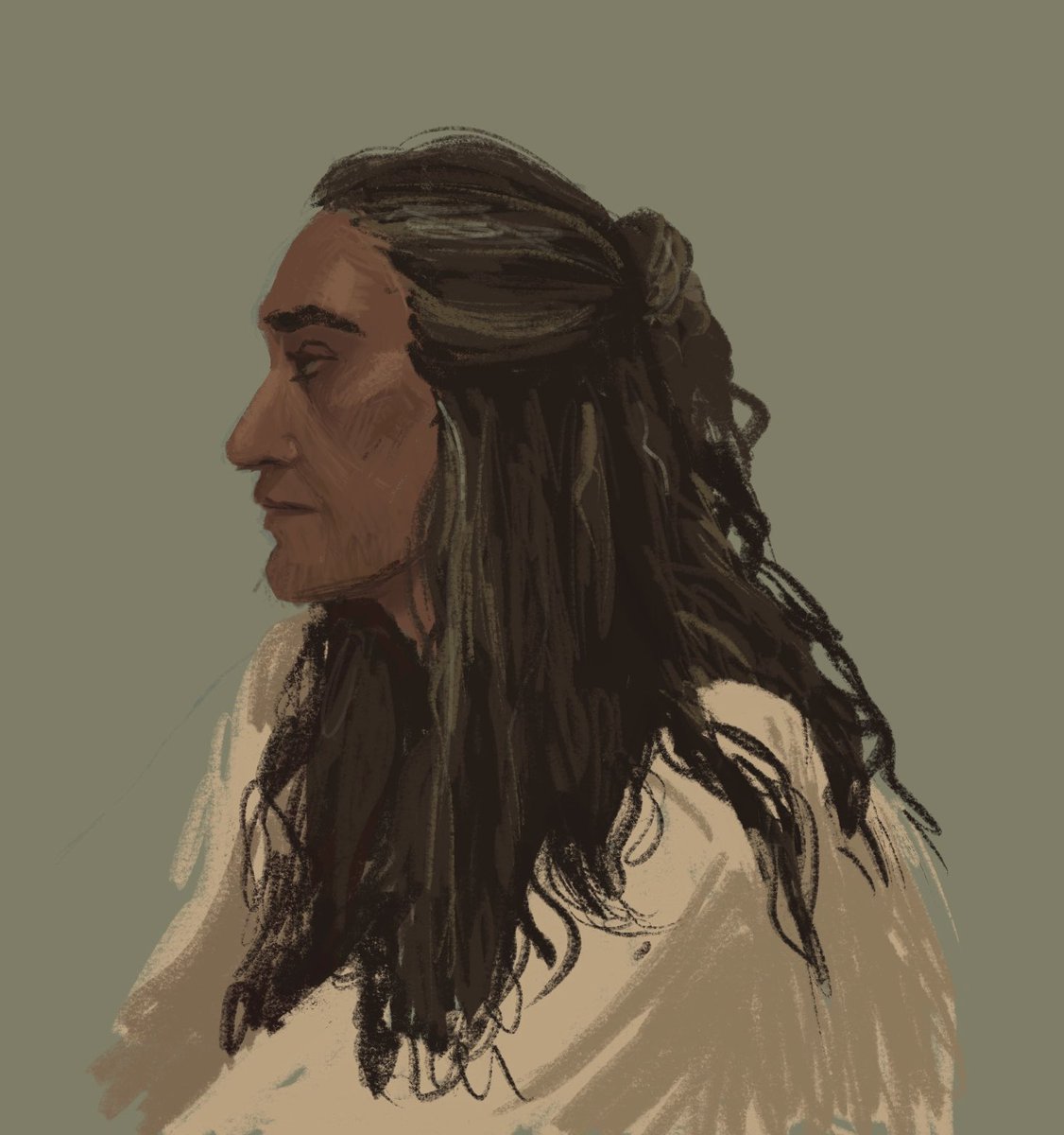 This character is my gender goals #ofmd #OurFlagMeansDeath #blackbeard #art #fanart