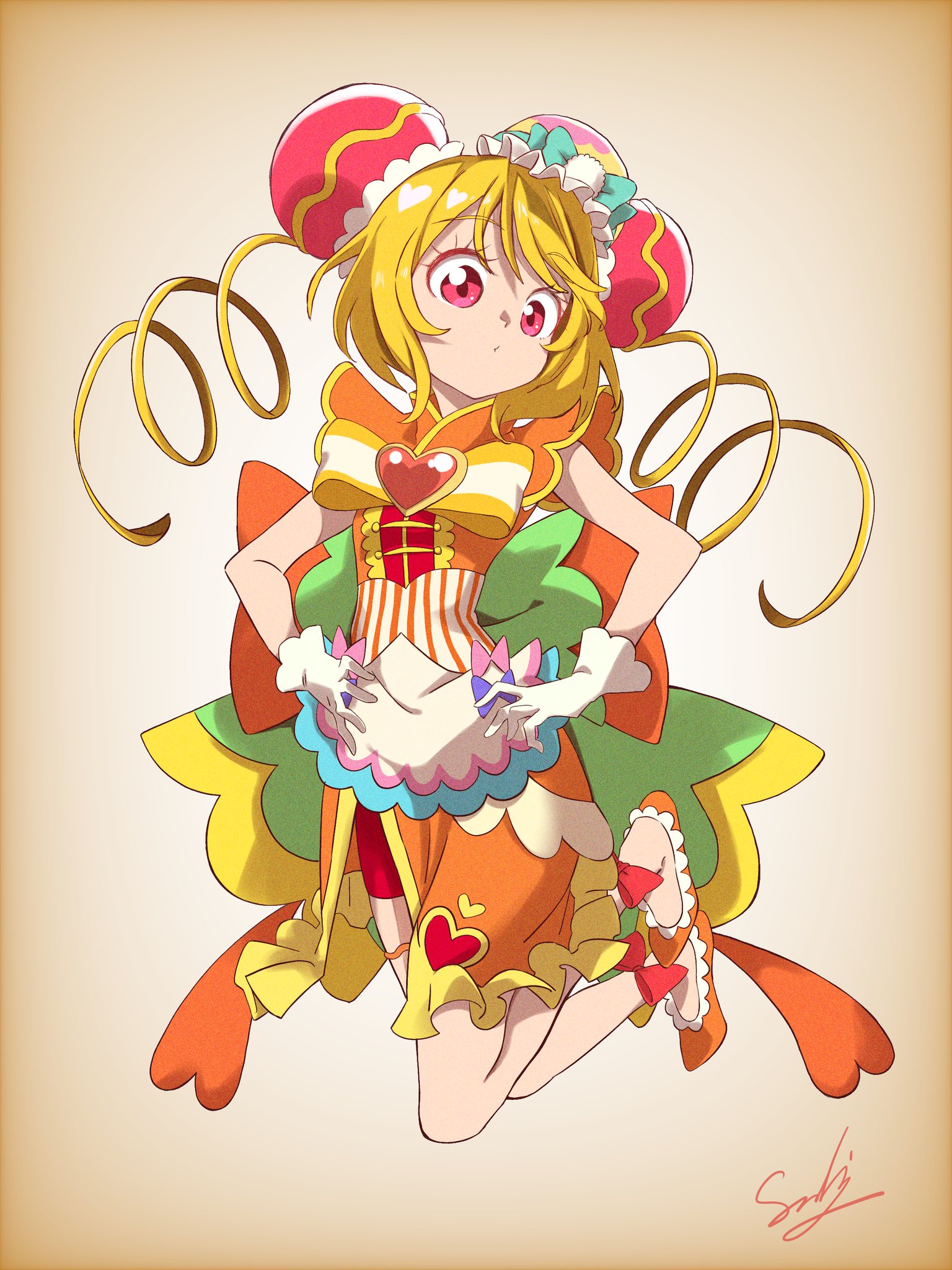 プリキュア キャンバスアート キュアヤムヤム Yahoo!オークション - デリシャスパーティプリキュア キュア