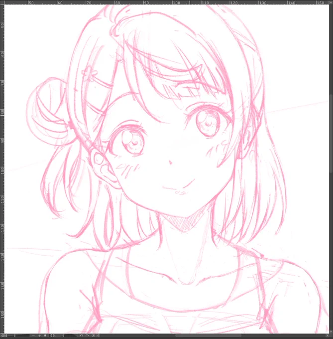 [WIP] iPadで描き味試し中 