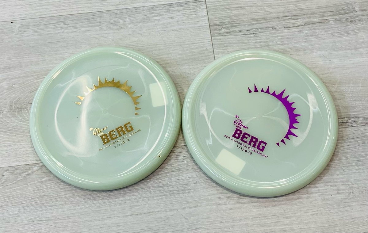 We just added these K1 Glow Regrind Bergs. They are a little more grey than regular K1 Glow but they glow just as bright!