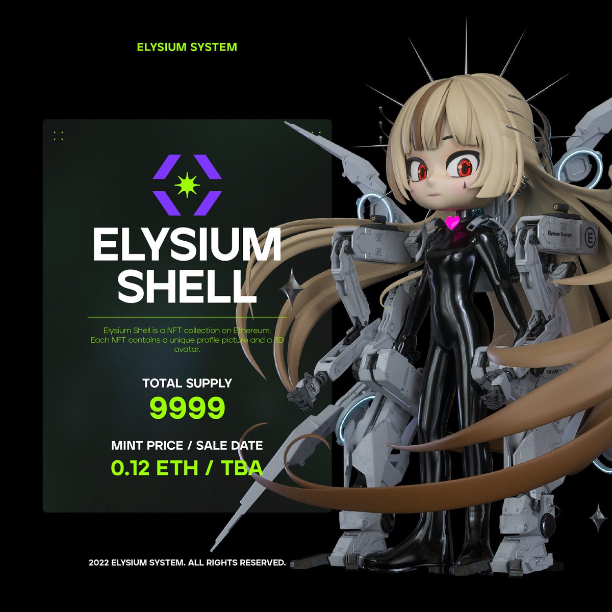 Elysium System X MePunk 
🎉3WL giveaway!!!🎉

We got 3 WL to the community🔥 
To enter:
💡Follow <a href="/elysium_system/">ElysiumShell</a> &amp; <a href="/Mepunk_/">MePunk</a>
💡 Like, RT &amp; Tag 3 friends with your Discord ID
💡 Join our discord