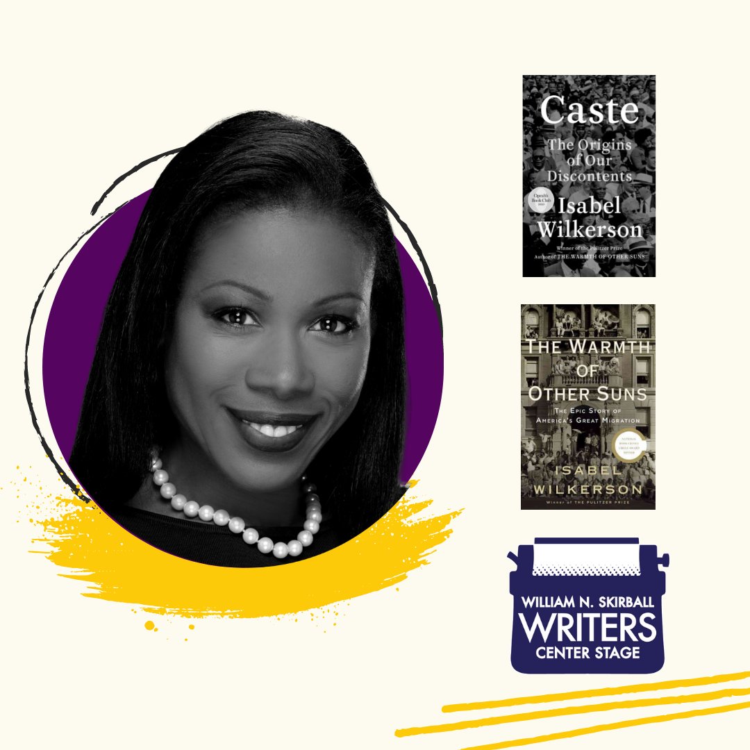 ⚠️IMPORTANT UPDATE
The Writers Center Stage event with Isabel Wilkerson on April 7 has been rescheduled for Thursday, June 23 at 7:30 p.m. If you purchased a ticket, it will still be valid for the new date. case.edu/maltzcenter/WC… <a href="/cwru/">Case Western Reserve</a> <a href="/MaltzCenter/">Maltz Center</a>