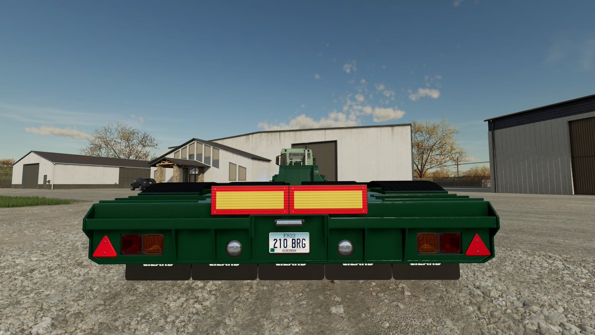 Erix05's tweet photo. FS22で使用できるナンバープレートを16輪低床トレーラー用に調整し、カスタマイズできるようにしました。
プレートタイプは各種マップ毎に異なります。
今までのLIZARDロゴプレートもカスタマイズとして残してあります。
#FarmingSimulator22 #FS22 #FS22Modding https://t.co/RIq8mAAuwa