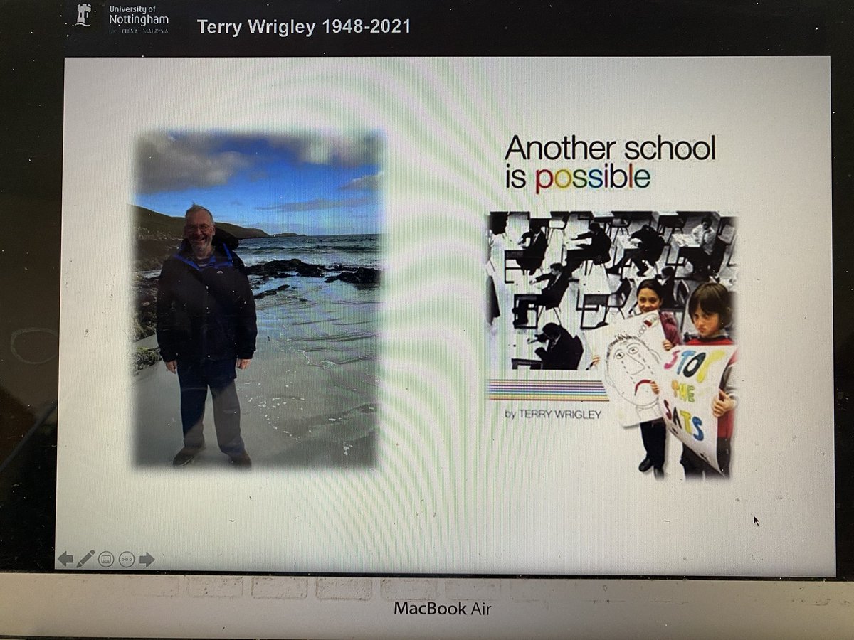 hstevenson10's tweet photo. A pleasure to speak at @SouthEastNEU new and young members’ conference today. Conference theme was #anotherschoolispossible. Seemed like a good opportunity to tell them about Terry Wrigley - author of ‘Another School is Possible’. Terry would have loved today - anger and hope https://t.co/KOu5wDEMsE