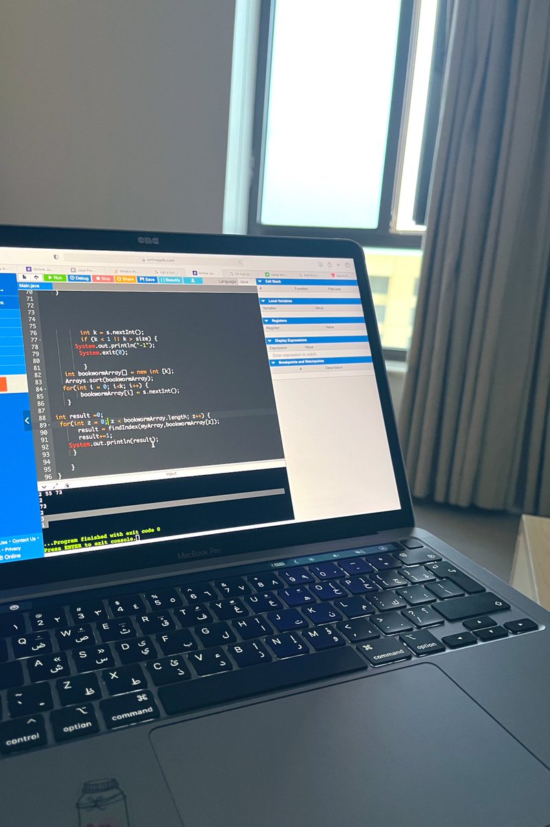 _MaryamAlfadhli's tweet photo. I had fun in #programmingjam7 with @LinaAlismail @hawaznturki  🧡🧡 missed coding in java !! #pjam7  #ACMKSA https://t.co/8bdWBwIows
