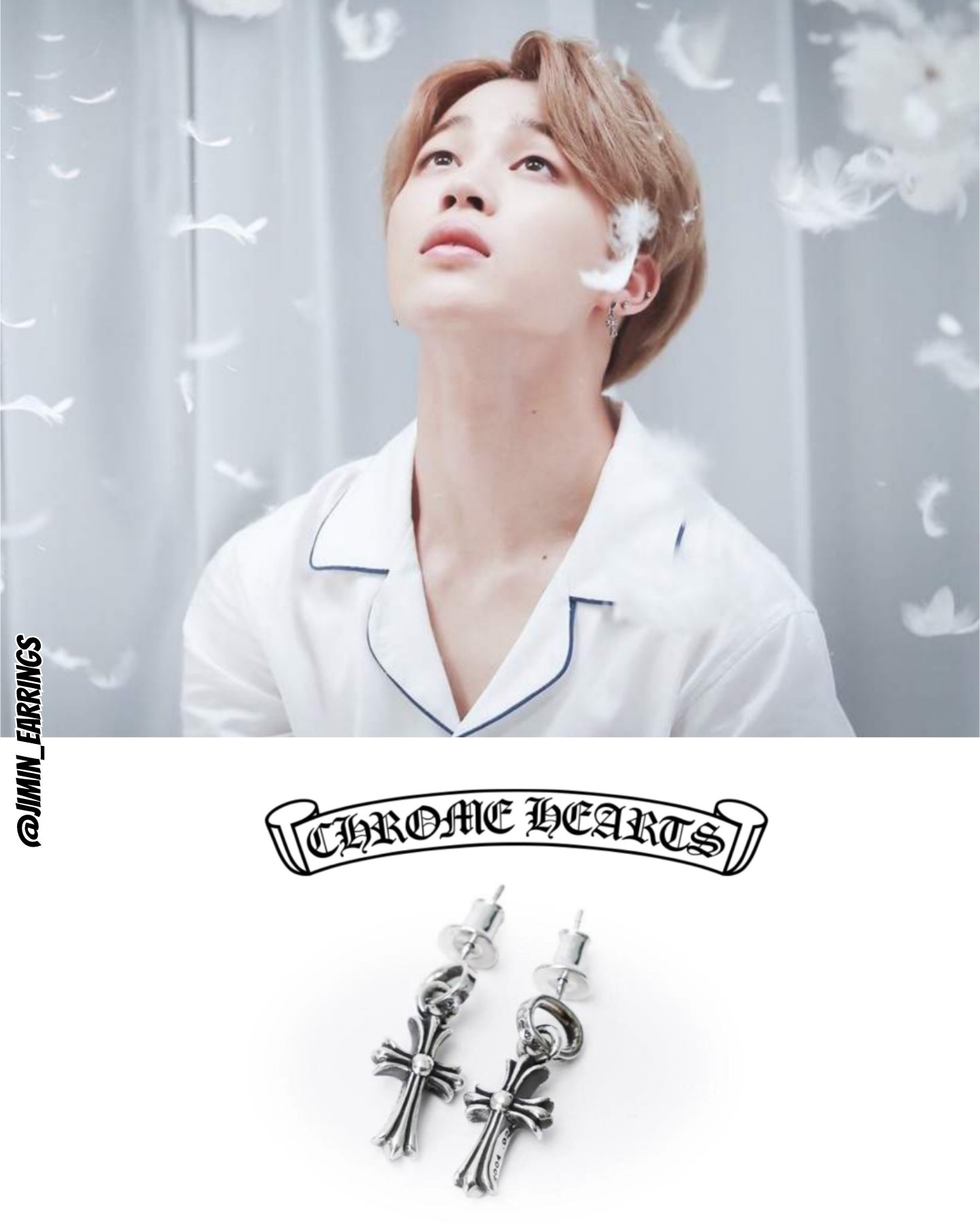 BTS-jimin Earrings KF30322 | unzzy