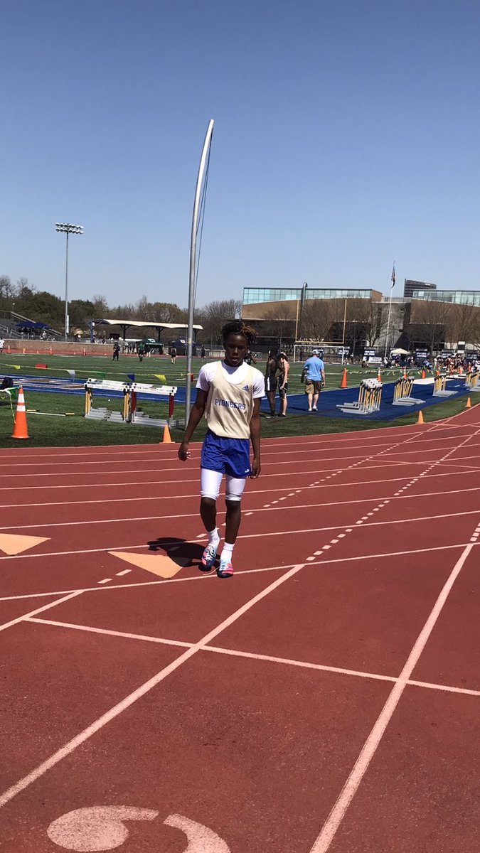 DJ Page takes second place in his heat in the 1600 meter run with a huge PR of 4:45 at the Jesuit Sheaner Relays!  Let’s go!  Did I mention he is just a Freshman! ⁦<a href="/emsisdathletics/">EMS ISD Athletics</a>⁩ ⁦<a href="/XcBoswell/">Boswell XC</a>⁩ ⁦<a href="/boswellhs/">Boswell High School</a>⁩ ⁦@boswellpioneer1⁩