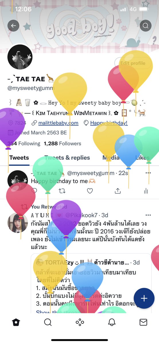 ˗ˏˋᴛᴀᴇ ᴛᴀᴇ🦒 tweet media