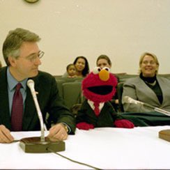 ampol_moment's tweet photo. Elmo testifies in Congress for the House Appropriations subcommittee, espousing his support of music education and research in public schools. (2002) https://t.co/g2uBkR8cpR