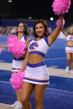 Clesi Crochet Boise State, Cheerleading 2015-2019.