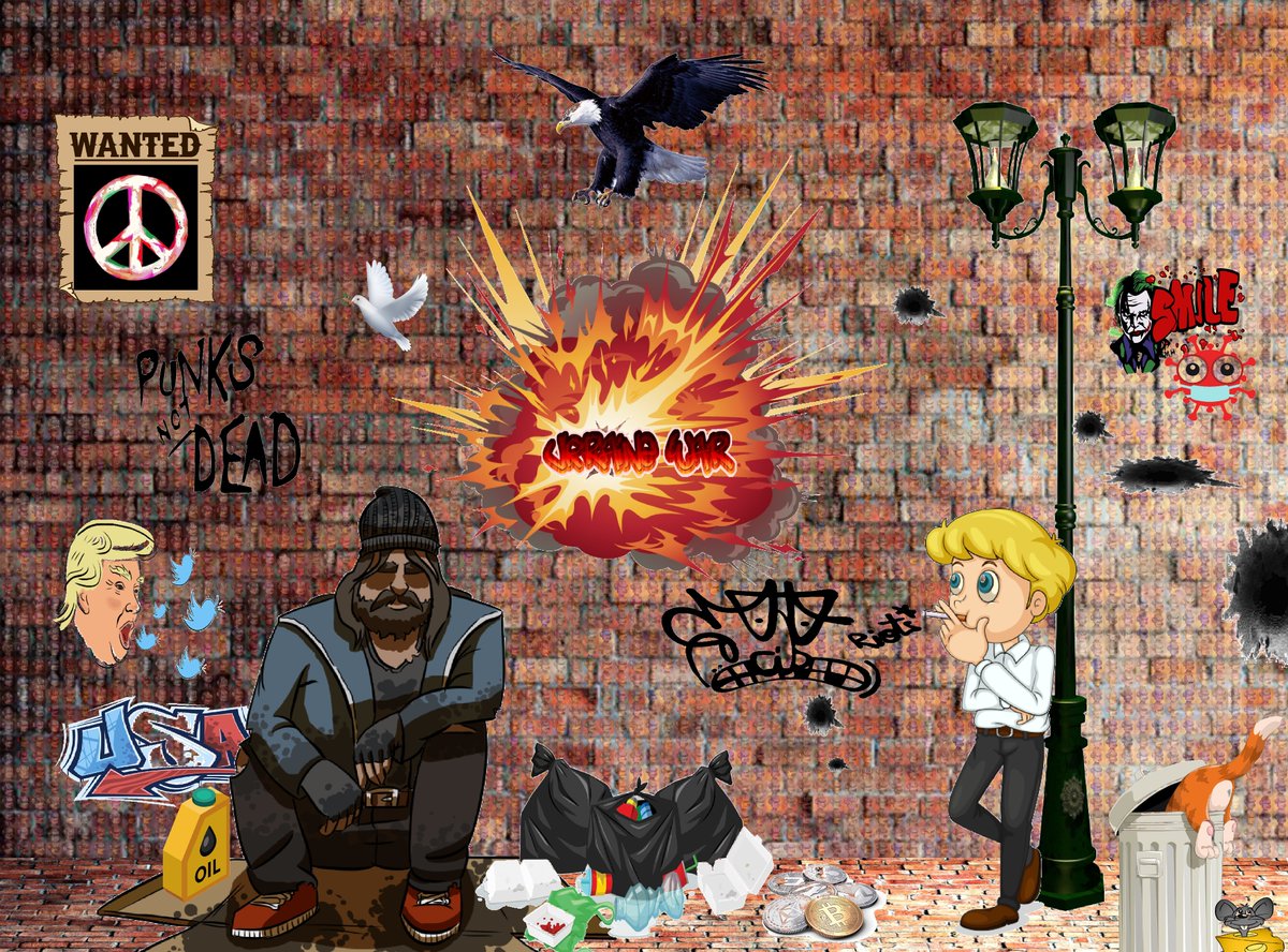 opensea.io/assets/matic/0… NFT Collection added. Guardians of the Wall. Save and Zoom in the picture. See differents guardians on bricks wall. Choose your guardian #NFT  #opensea  #art  #collection
