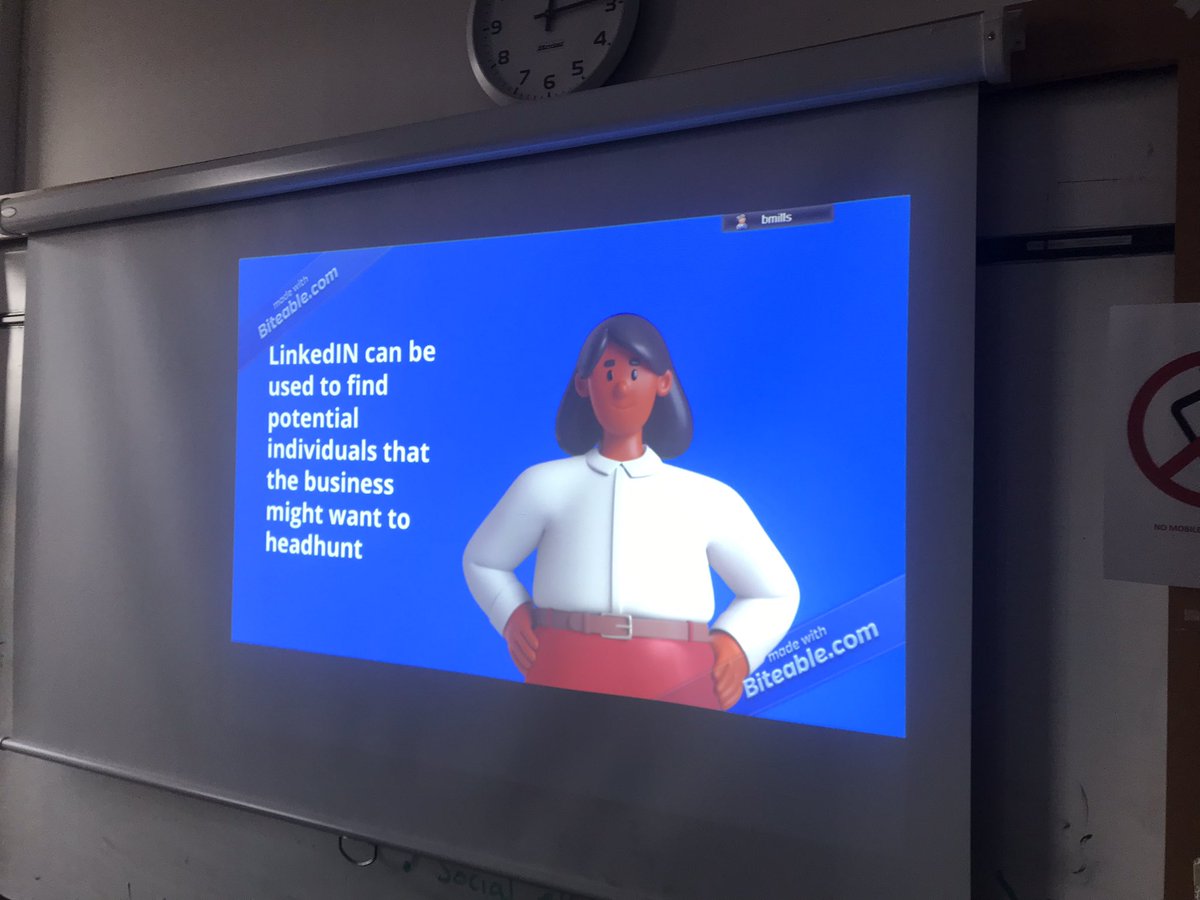 CglenBusEdComp's tweet photo. Senior Business Management pupils have been enjoying using #biteable as a revision tool #peopleimbusiness https://t.co/E89yFhpYba