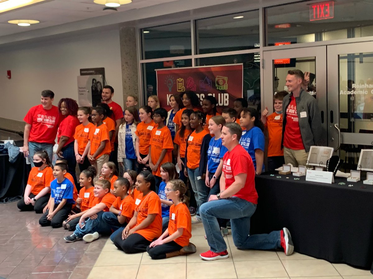 SO proud of the Wheeler Wildcats for showing off their Kid Boss skills at UL for the Kids’ Boss Club grand finale. Thankful for <a href="/weakley_l/">Carmelita L. Weakley</a> and her initiative to partner with <a href="/UofLbiz/">UofL Business</a> Wheeler is lucky to have Ms. Weakley! <a href="/CoachMeredith/">Josh Meredith</a> <a href="/WheelerElem/">Penny Espinosa</a> <a href="/JCPSSuper/">Dr. Brian Yearwood</a> <a href="/JCPSKY/">JCPS</a> <a href="/SmithAgnese/">Agnese Smith</a>