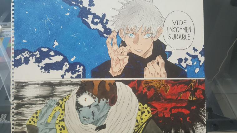 DemarsZombie's tweet photo. Même si j'avais fait avant. On va dire que c'est mon dessin pour la collab avec jujutsu kaisen #collabartist #collabjjk https://t.co/Nmo9hBxCdo