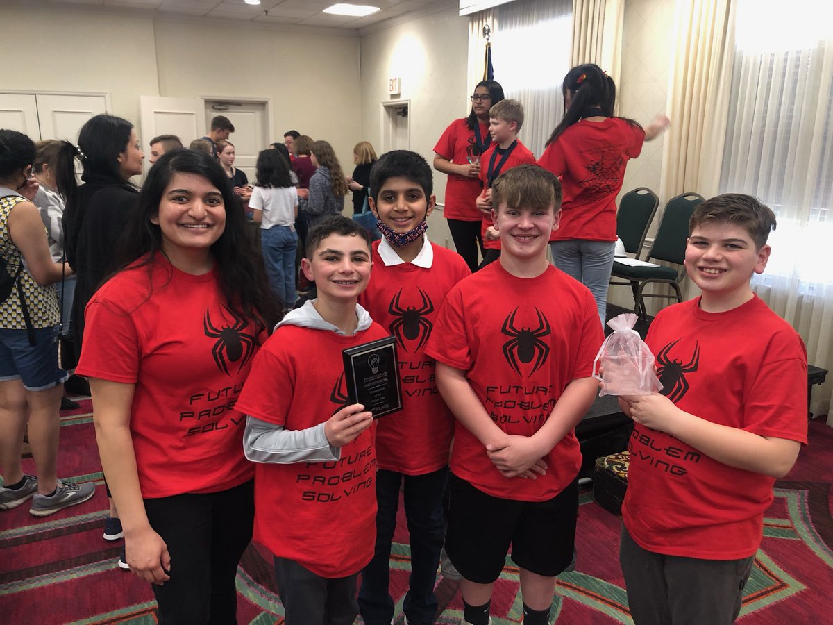 Poquessing's 6th grade FPS team with Ms. Gohil at the Future Problem Solvers State Bowl. Finalist in the written competition, 2nd overall in the skit competition! Great work! <a href="/Neshaminy_SD/">Neshaminy School District</a>