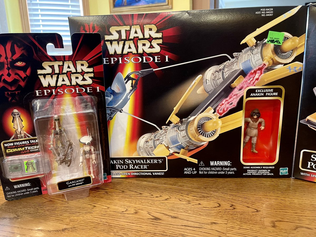 TheRealDFronz's tweet photo. My pick ups at #FreakToyz today, thought you would like these @thenerdrm #OnTheHunt #ThisIsPodracing #StarWars #ThePhantomMenace https://t.co/r9X2NSrLM7