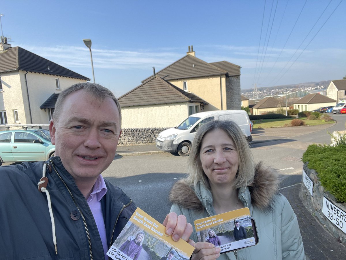 Winning here… and here..and here too! At least it feels like we are. I’m loving spending time on the doorsteps with the fantastic Lib Dem team, talking to lovely people in lovely weather!