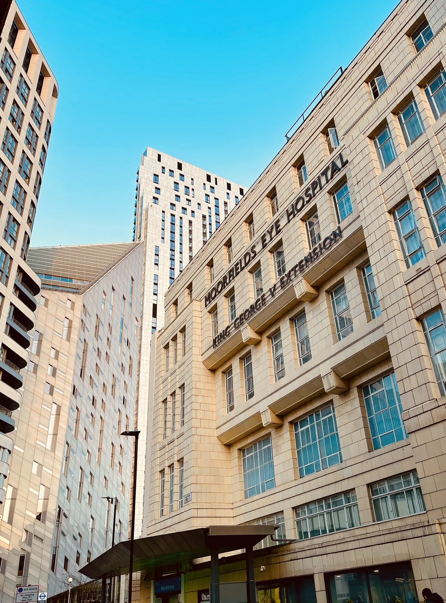 Still the same amazing hospital ❤️ but unrecognisable surroundings from the time I started <a href="/Moorfields/">Moorfields Eye Hospital NHS Foundation Trust</a> in 2005