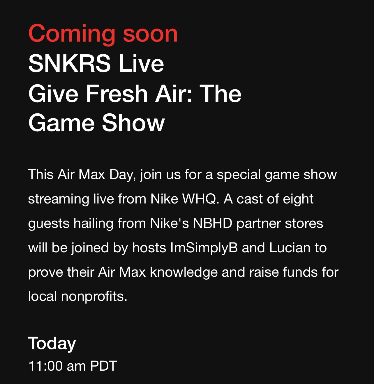 snkrs twitter