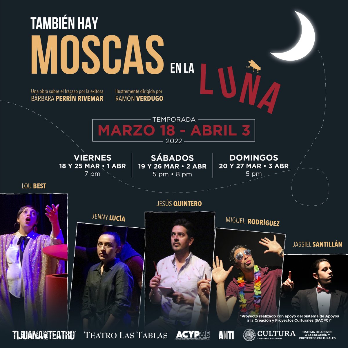 ¡LLEVA A UNA PERSONA AL TEATRO Y NOSOTROS LA INVITAMOS! 😉
Este fin de semana celebramos el  #DíaMundialTeatro con una promoción. 🎉
Compra un boleto para dos personas y nosotros a la tercera. tht.boletopolis.com
Válido: Viernes 25, sábado 26 y domingo 27 de marzo