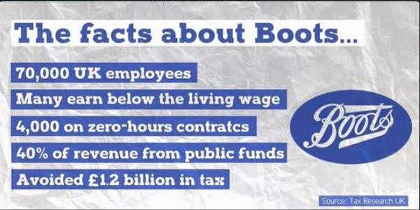 Britain_People's tweet photo. CORPORATION Tax:

◾️One in five of Britain's biggest businesses pay NO #corporation tax at all. So, taxpayers' subsidise them.

▪️In other news, YOUR national insurance #tax contributions have just increased.

#ToriesOut #JohnsonOut61 #TaxDodgers #Boots https://t.co/bW5Tks7Mbn