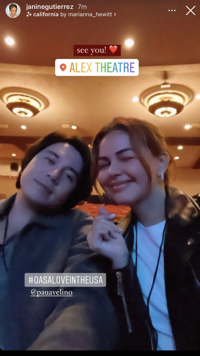 hii lovessssss 😍😍😍

#paunine #janinegutierrez #pauloavelino #OAsaLOVEintheUSA