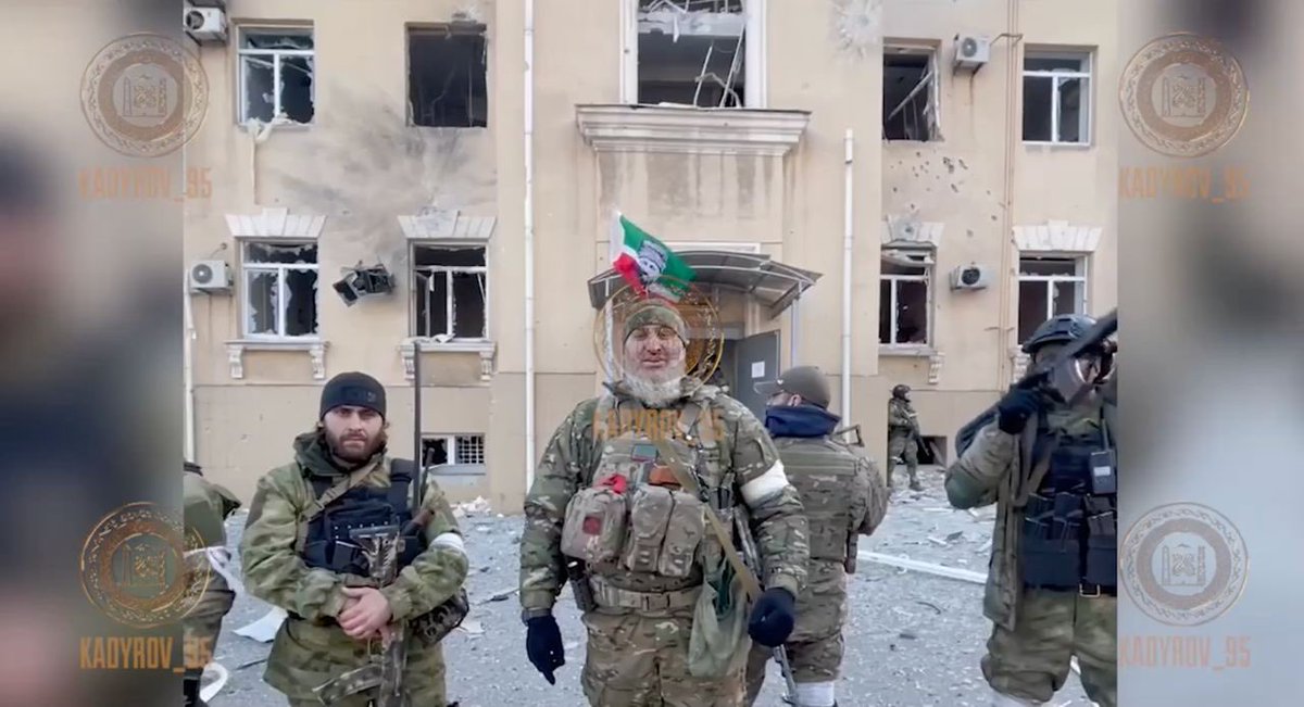 Кадыров выложил в телеграме видео об участии кадыровцев в захвате Мариуполя. На нем — Руслан Геремеев, организатор убийства Бориса Немцова, которого следователи не стали даже допрашивать в рамках уголовного дела. Вот оно, путинское государство во всей красе.