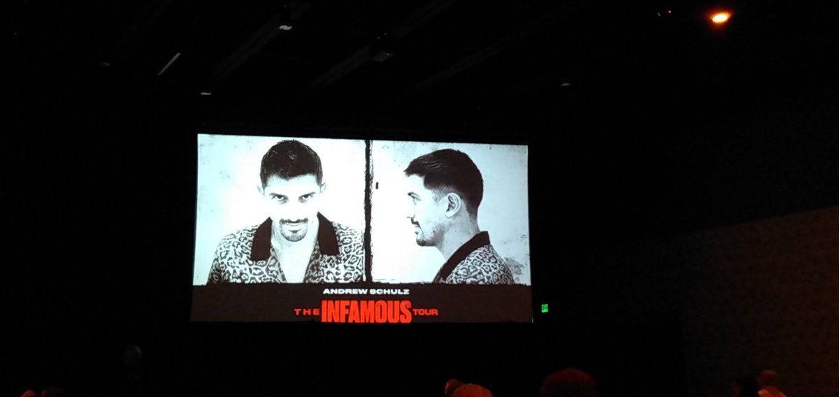 4allVendetta's tweet photo. Treat yourself!!!! You deserve it!!! So excited to see @andrewschulz #theinfamoustour #comedy #treatyoruself https://t.co/yB57nlNsQ3