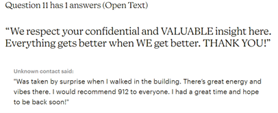 pyaleveryday's tweet photo. Response from a cleint when they showed up at @COhatchLife for thier offiste and The 912 Experience!   Thank you for a such a great, energentic place to work and bringing people together!  #teamwork https://t.co/iAFTaqa57v