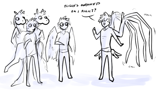 cursed wings getting out of hand 