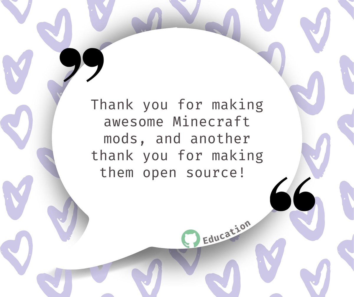 GitHubEducation's tweet photo. Anonymous π #OpenSourceValentine for you @VazkiiMods β€οΈ π π https://t.co/hrJvdTLfGT