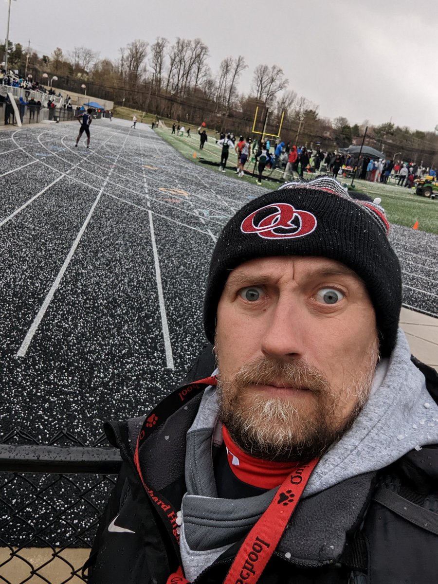 Thanks to <a href="/SVTrackandField/">Coach Colbert</a> for hosting today in their beautiful new facility. Mother nature threw just about everything she had and y'all still got it done!  live.athletic.net/meets/13974/ev…