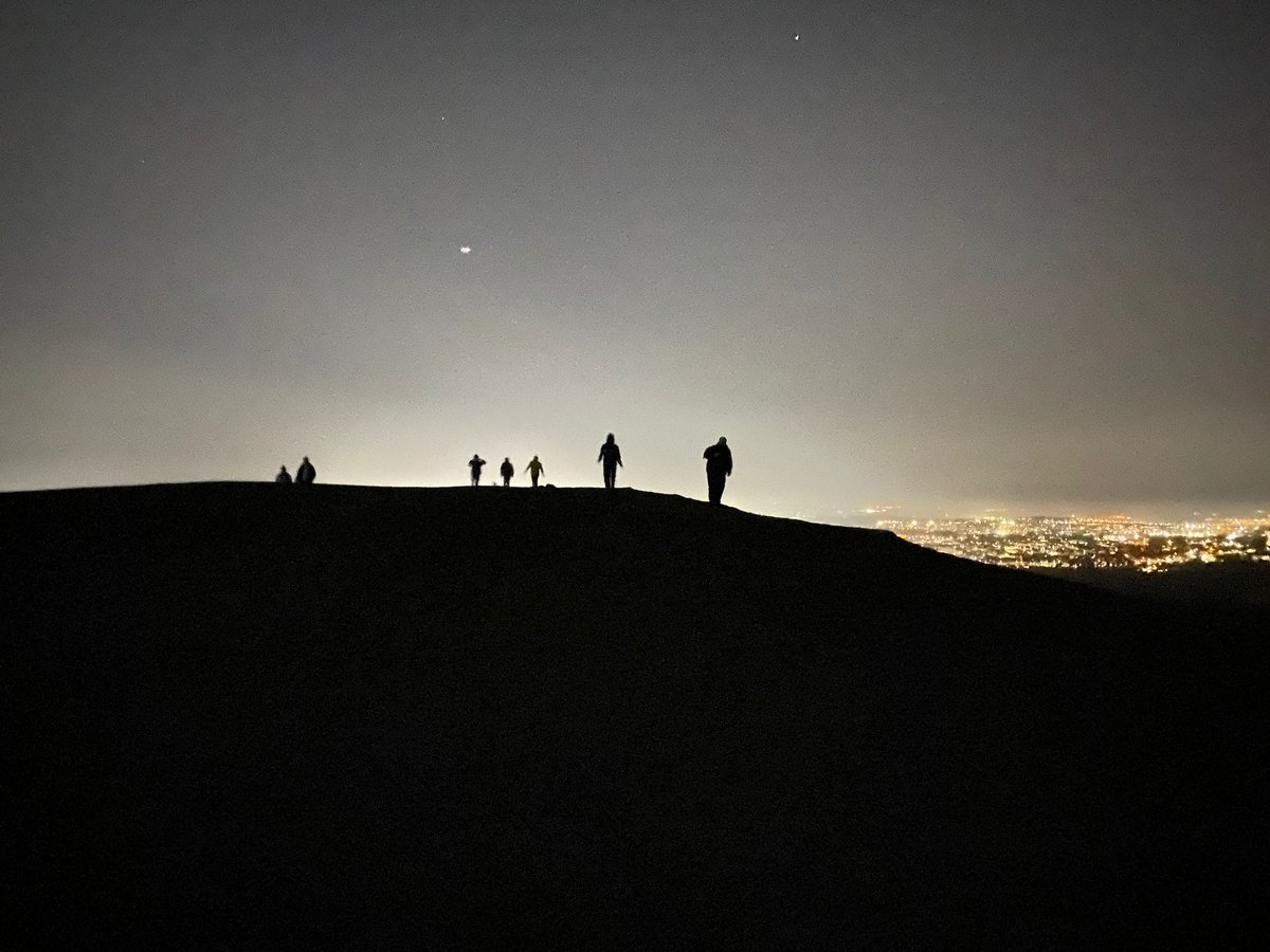 We are blessed in Edinburgh with many  beautiful open green spaces and hills to climb.

At night it makes for a beautiful backdrop for wide games. #WeR75th #Scouting #100YearsOfThe75th