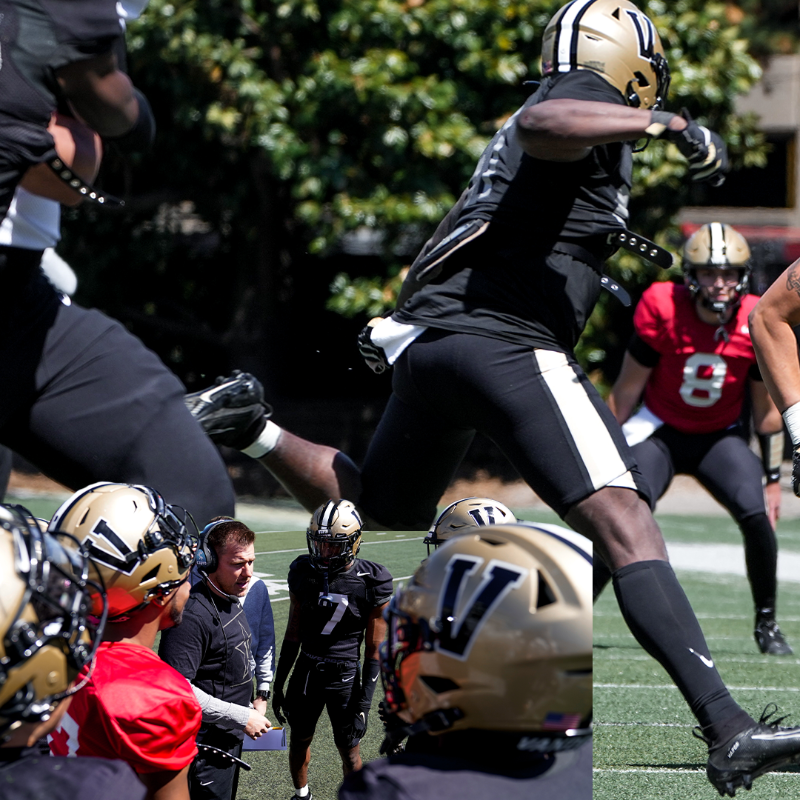 VandyFootball's tweet photo. Scrimmage scenes. 

#AnchorDown