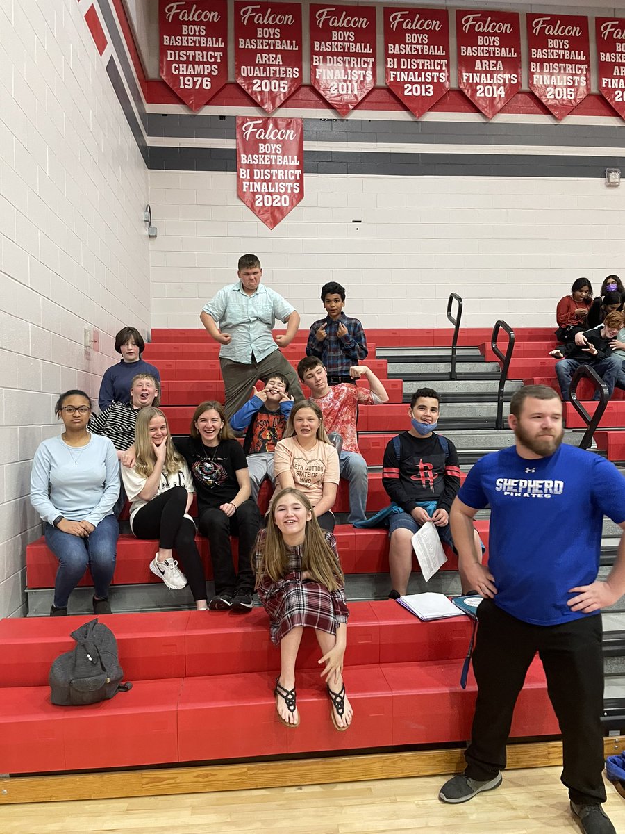 jfernan20's tweet photo. Had a great time at UIL!  Our students are the best as well as our teachers!!  So proud of all of you!! @ShepherdISD https://t.co/GJkWffkAjR