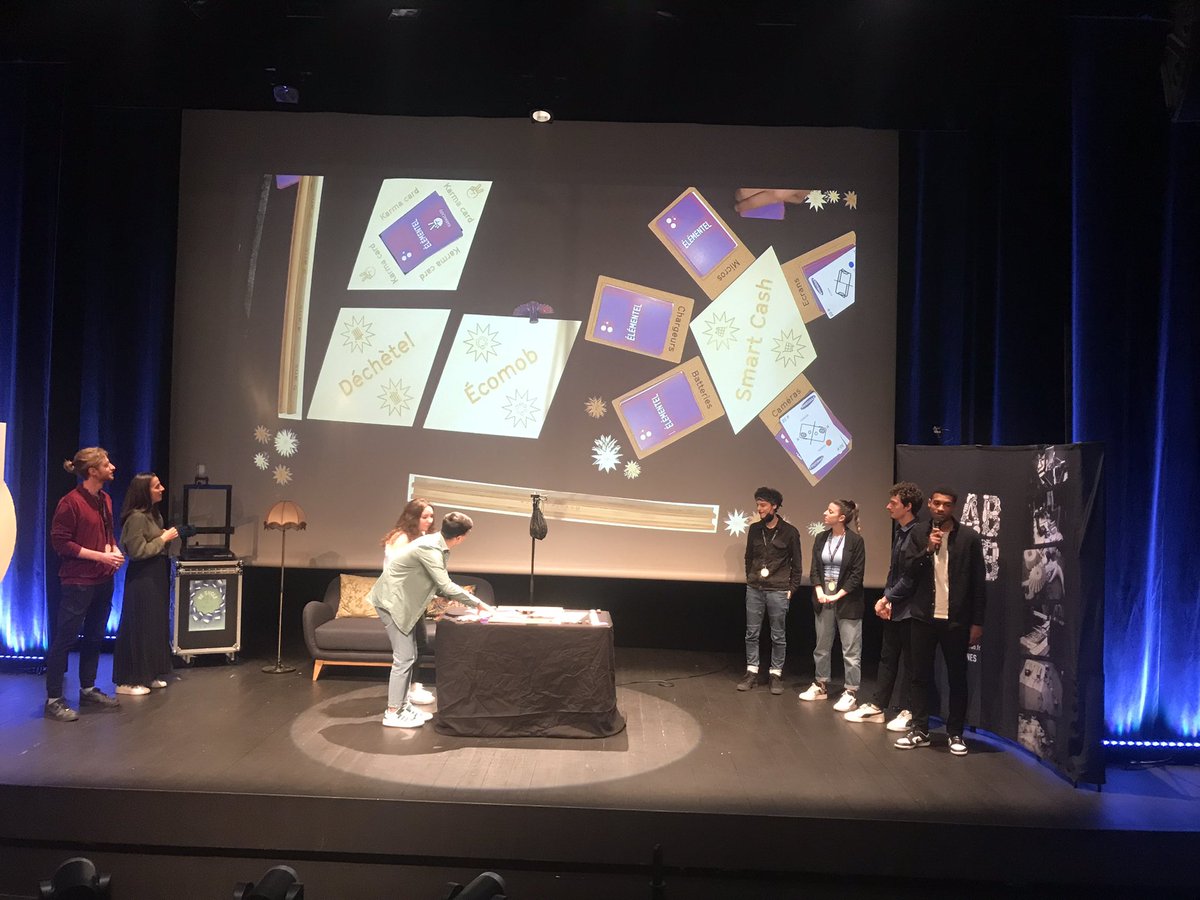 Avant dernier projet présenté Elementel autour de la réparabilité et des déchets électroniques #recyclerennes #Rennes