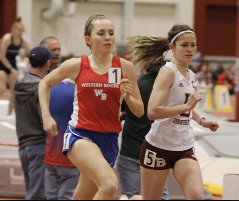 Will_Willems's tweet photo. STORY: @AudreyKnoper placed 3rd in the 3,200 at the HSR Finals on Saturday. @JohnJacksonWB22 was 18th in the 60. https://t.co/d1YIgSawyZ https://t.co/itpdUJooez