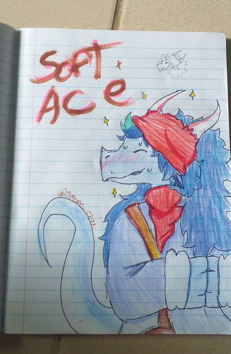 Spike_0187's tweet image. When you make a drawing of soft ace Use it #softAce but ir is not an obligation but it serves me. Drawings made by: @AnimalsPlay and @spore_chan